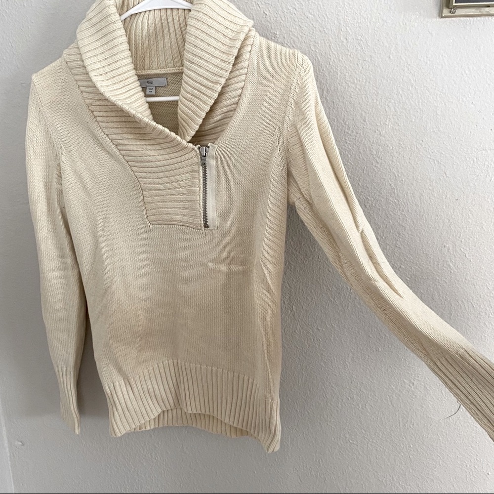 Cream Colored Chunky Sweater